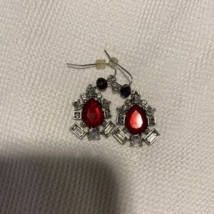 Drop earrings to wear to special occasion or party